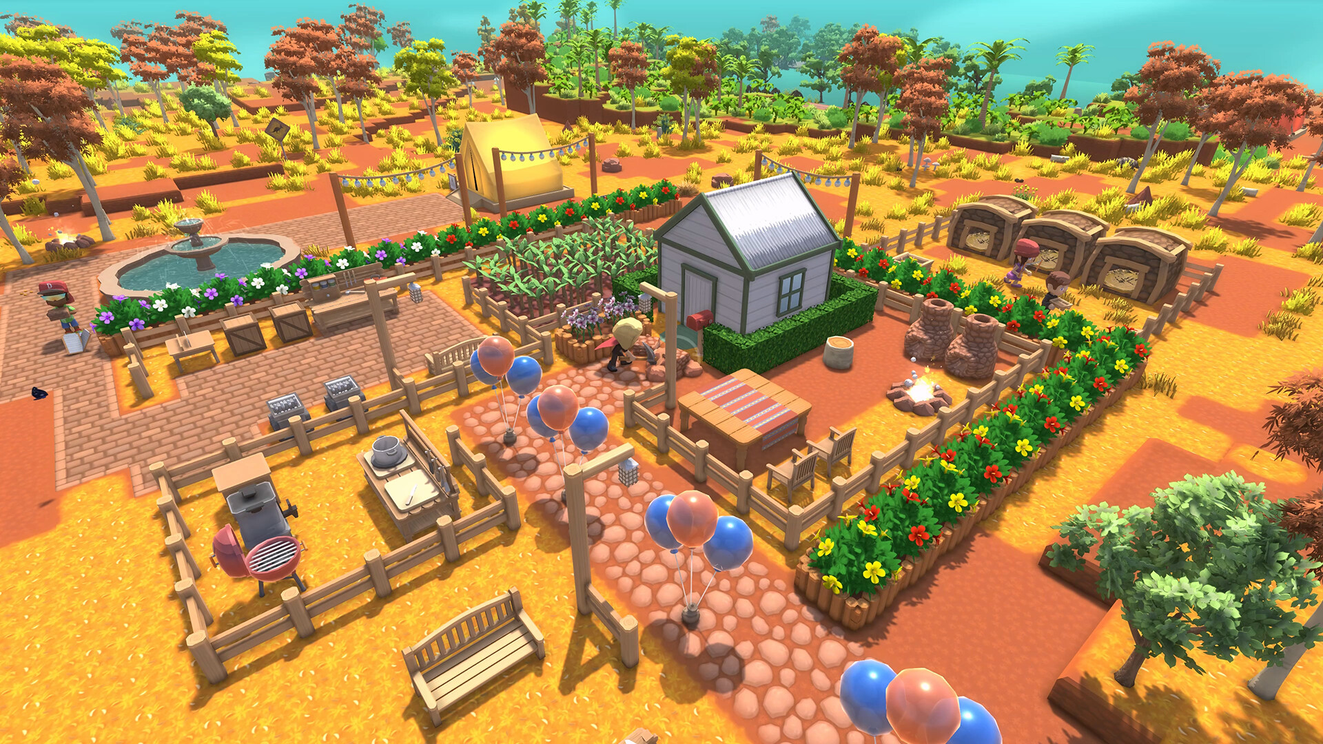Dinkum town being built in the Australian outback